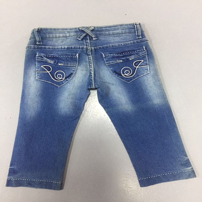 kontrast sitching pojke jeans WSG005