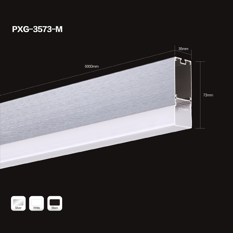 Kina U-kanal LED-strängsprutning och aluminium-LED-profil för linjärt ljus