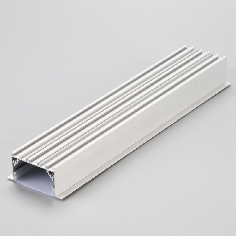 Hot sell extruderad U-kanal svart silver anodiserad LED-rems aluminiumram