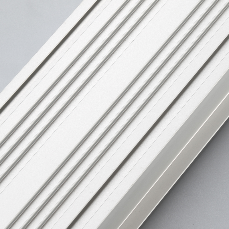 Platt LED-aluminiumprofil eller LED-extruderat aluminiumhus för LED-remsa