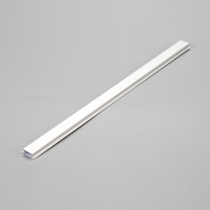 1M infälld LED-ljusprofil i aluminium för LED-remsbelysning med täcklängd anpassad