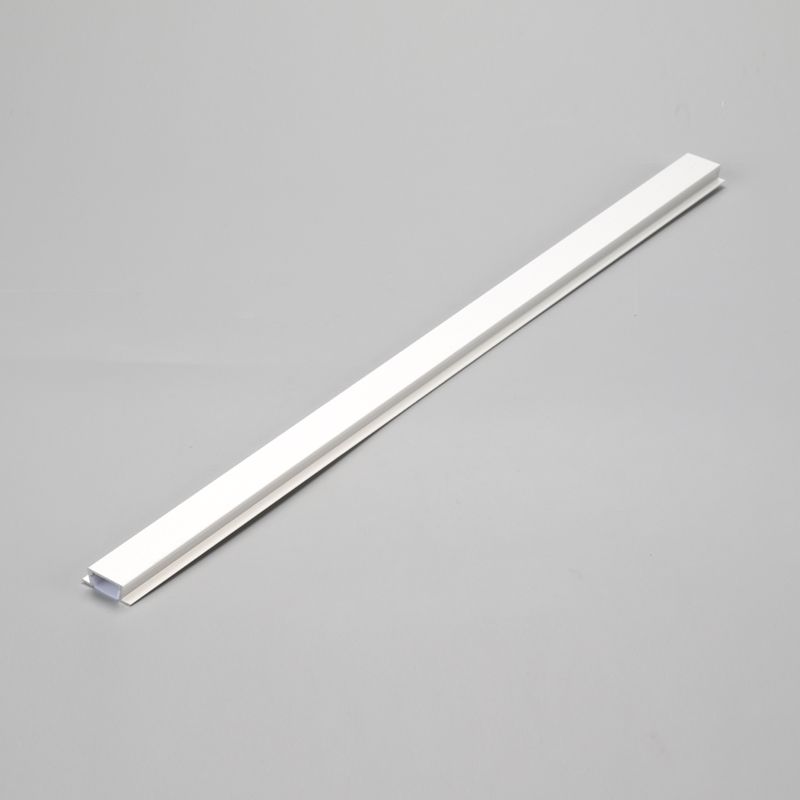 1M infälld LED-ljusprofil i aluminium för LED-remsbelysning med täcklängd anpassad