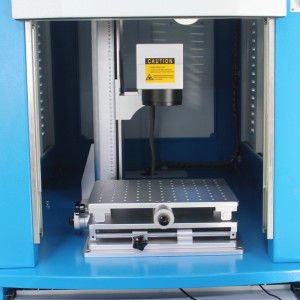 Avslutad fiberlasermaskin