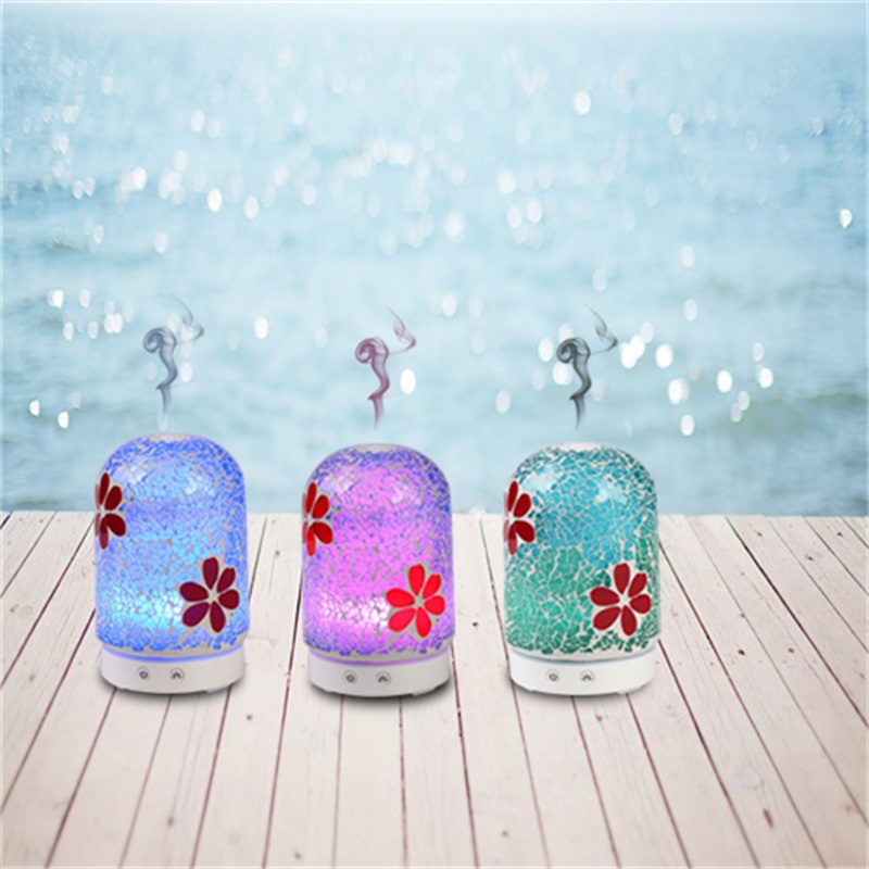 Utmärkt topp kvalitet enastående design mosaikglas aromolja diffusor