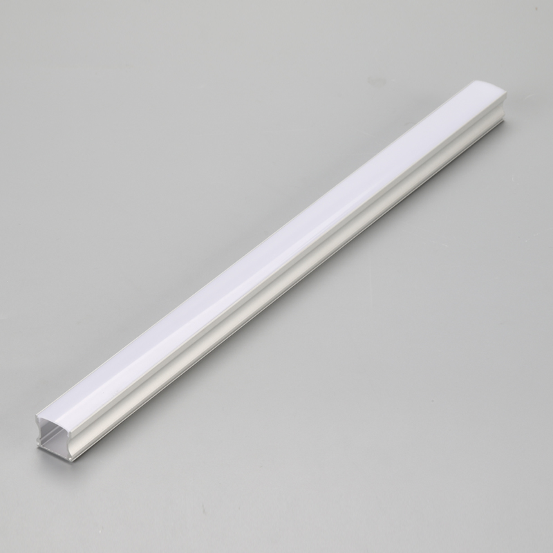 Strukturell aluminium extrudering av 3 mm för flexibel eller hård LED-remsa