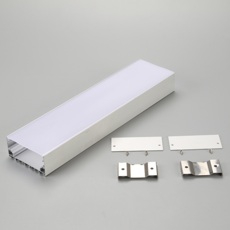 Hot sell LED-ljuslampor U- och V-formade extruderade aluminiumprofiler