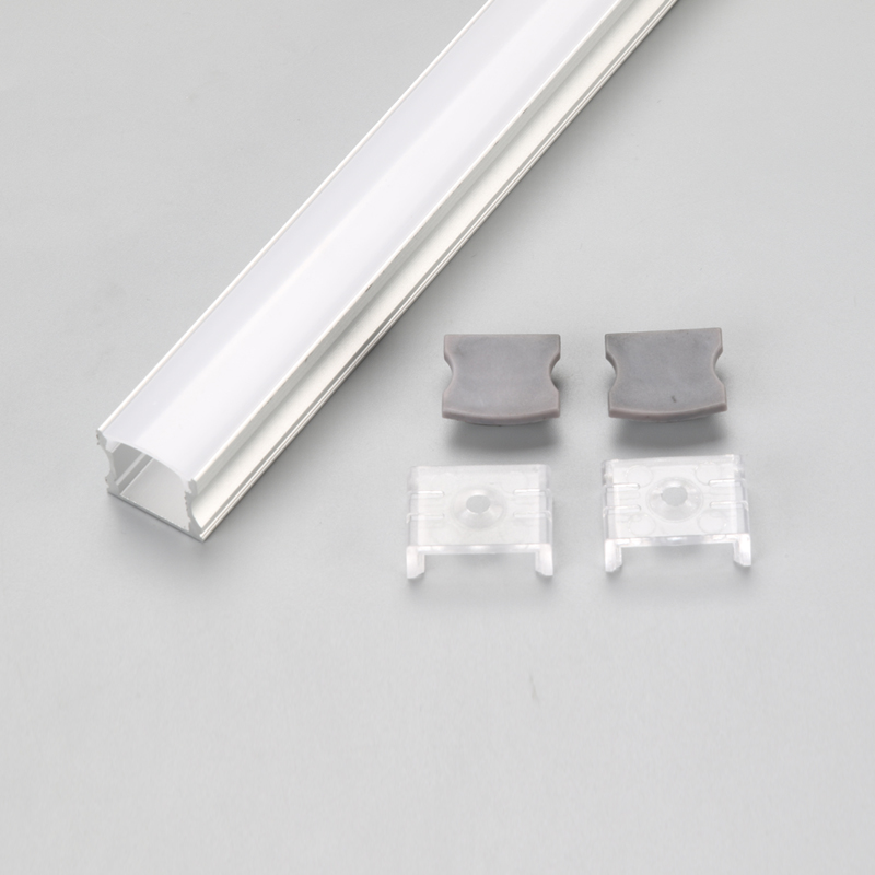 Hot sell LED-remsa aluminiumskal H-profil och aluminium U-profil och aluminium-V-profil för kabinlampor
