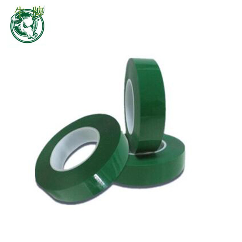 PET-film Hög vidhäftning Green Li Battery Terminate Tape