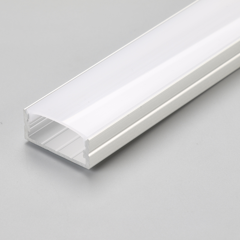 Aluminium extrudering LED-remsa ljus diffusor profil