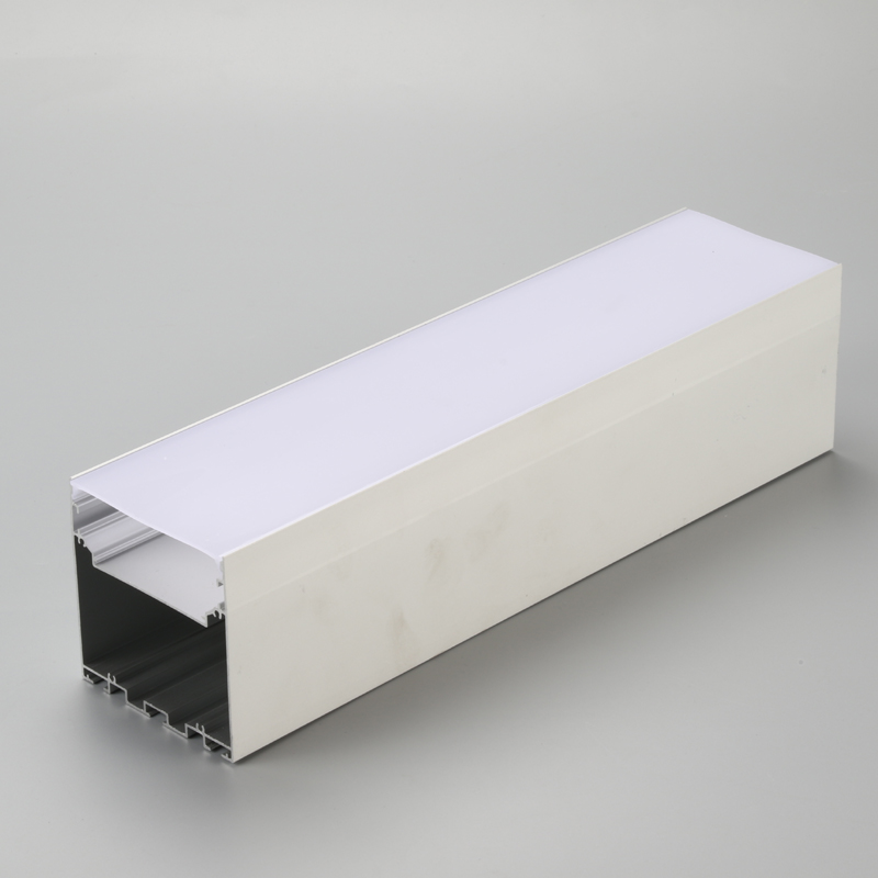LED pendent ljus hölje linjärt infälld aluminiumhus med plast diffusor