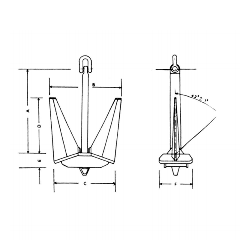 High Holding Powder Pool Anchor HHP