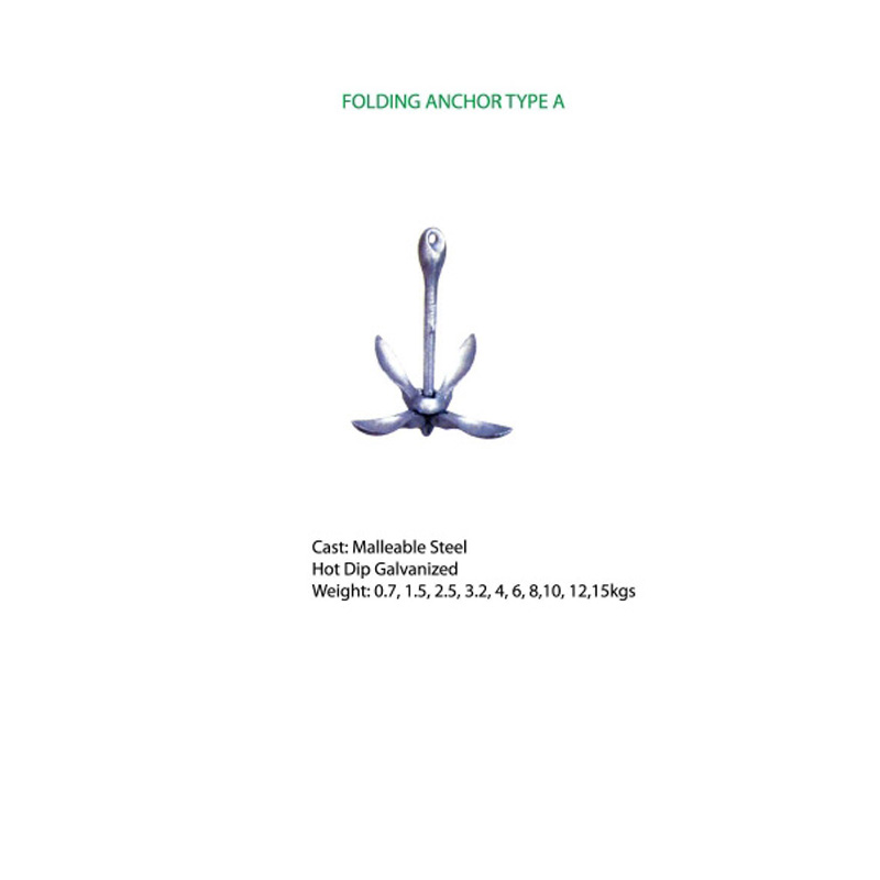 Hot Dip Galvanized Steel Folding Anchor