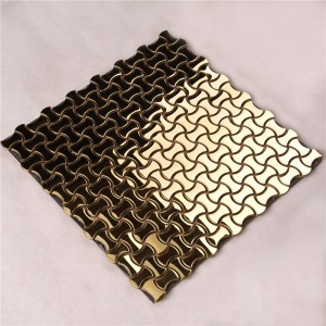 Midjelåsformad ny modell Mosaic Tile HSW18075