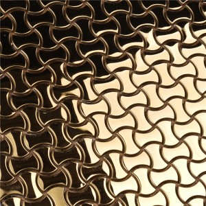 Midjelåsformad ny modell Mosaic Tile HSW18075