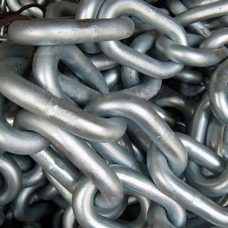 Galvaniserad Long Link Alloy Steel Fish Farming Chain