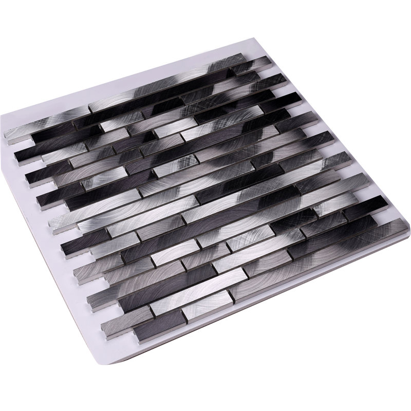 Gradvis svart modernt kakel för Backsplash HLC63