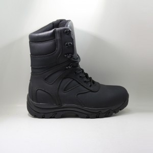 Skräddarsydda militära stövlar med äkta läderarmé