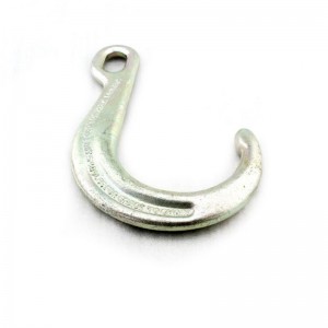 G70 Forged Tow Chain J Hook Självfärg