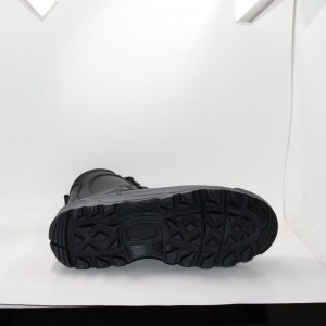 Herrläder Arméns militära stövlar med äkta läder