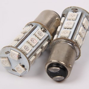1157 bay15d p21 / 5w 18smd 5050 led bromsbelysning
