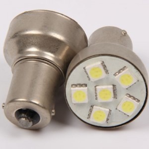 bil blinkljus 6smd 5050 blinkljus s25 1156 p21w