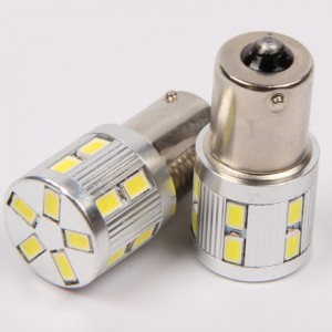 6v 12v 1156 17smd 5730 LED-lampor för ersättning av signaler