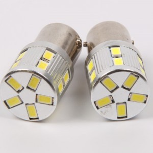 6v 12v 1156 17smd 5730 LED-lampor för ersättning av signaler