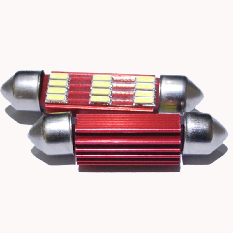 canbus felfri 4014 12smd 31mm 36mm 39mm 42mm led festoon