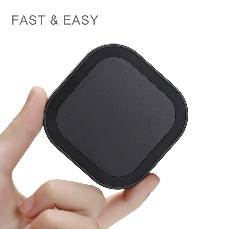 KPS-9501HC Oem mini ultra tunn 10W snabbladdning qi trådlös laddare för mobiltelefon