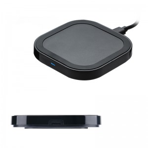 KPS-9501HC Oem mini ultra tunn 10W snabbladdning qi trådlös laddare för mobiltelefon