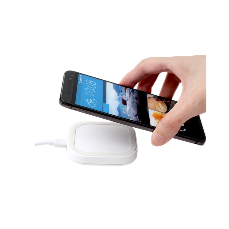 KPS-9501HC Oem mini ultra tunn 10W snabbladdning qi trådlös laddare för mobiltelefon