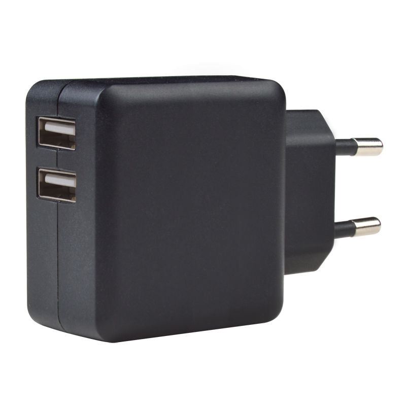 KPS-8301LC 5V / 2.4A Dual USB Travel Charger