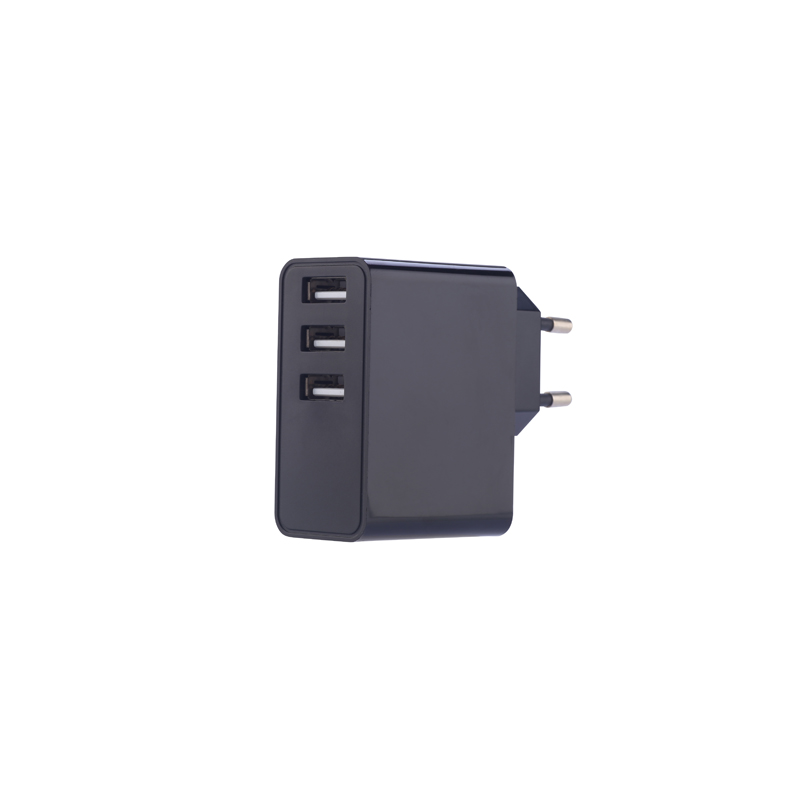 KPS-8704LC Tri-USB portvägladdare