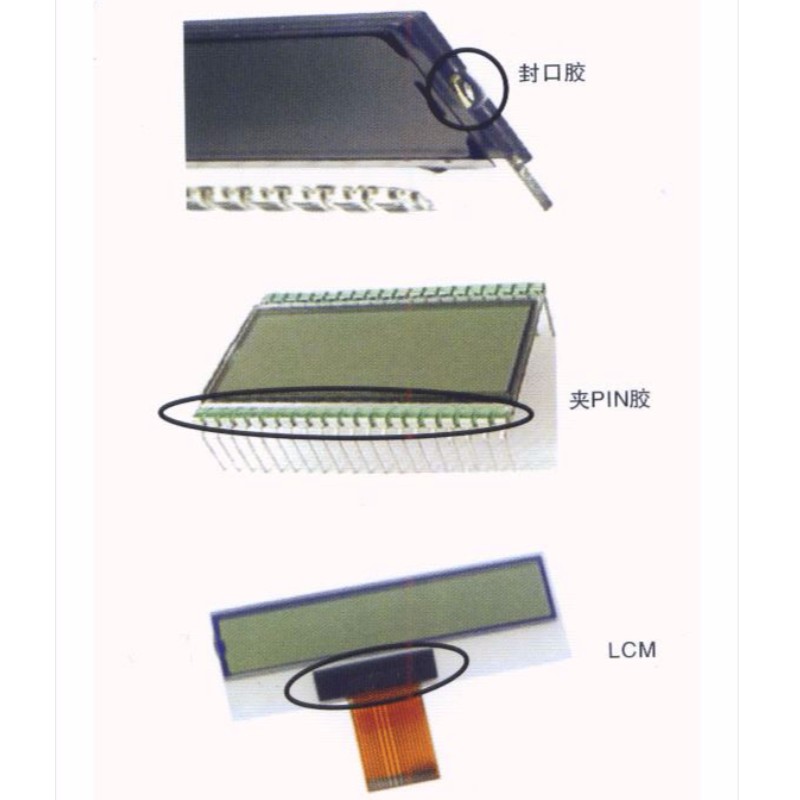 Pin fixering uv lim
