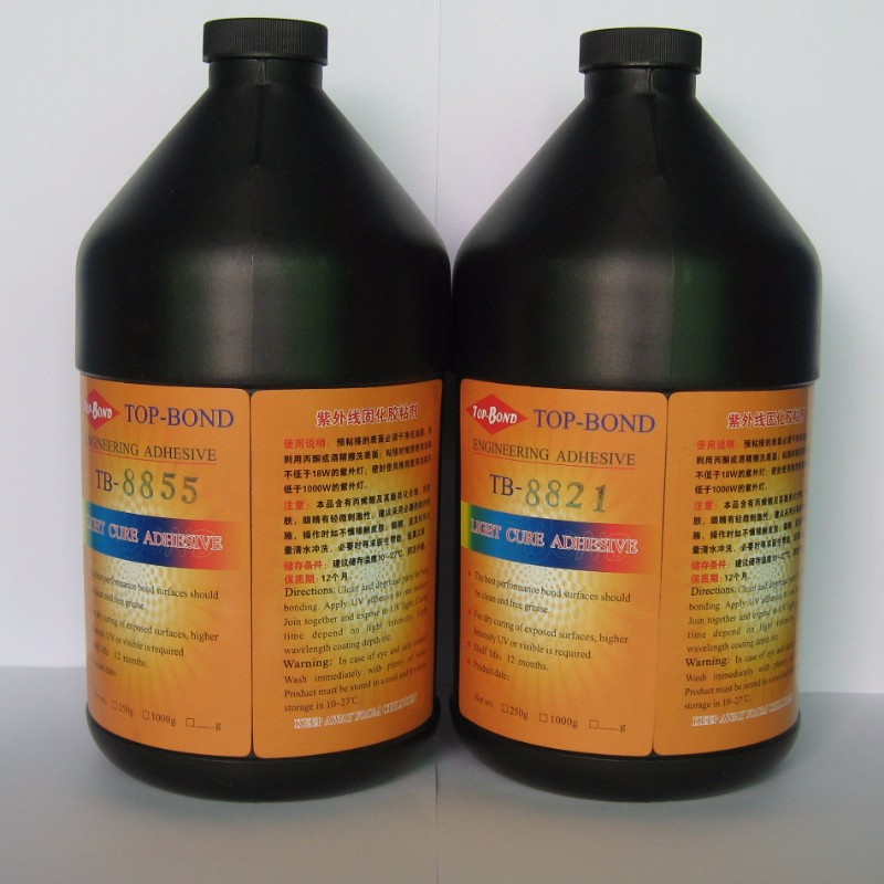 Pin fixering uv lim