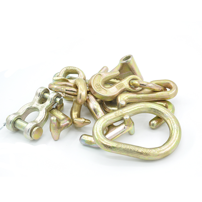 G7 Clevis Grab Hook u0026 Forged T Hook på svetsad länk