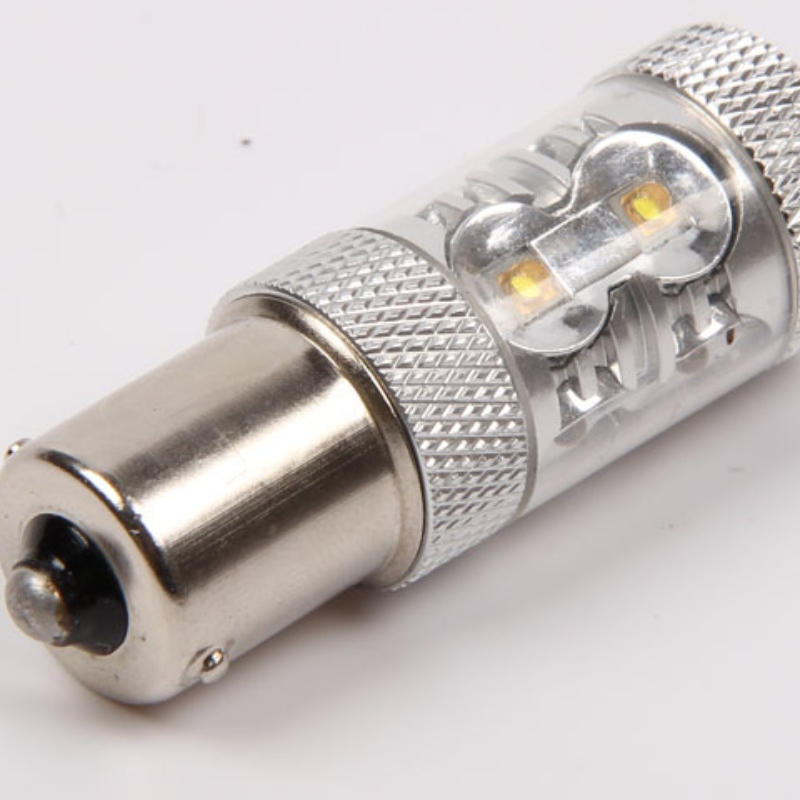 högeffekt 50w Osram chips 1156 p21w py21w ba15s bau15s auto led blinkersljus ledde upp ljus