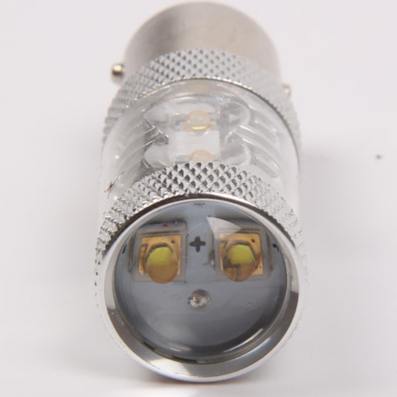 högeffekt 50w Osram chips 1156 p21w py21w ba15s bau15s auto led blinkersljus ledde upp ljus