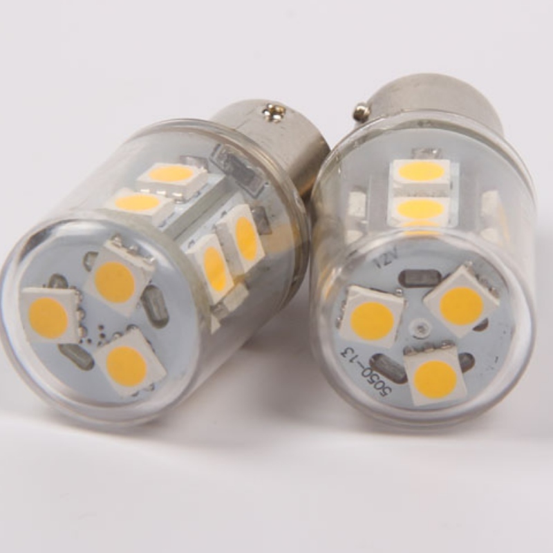 BAY15D BA15D båt marin LED-lampa med 5050 13SMD