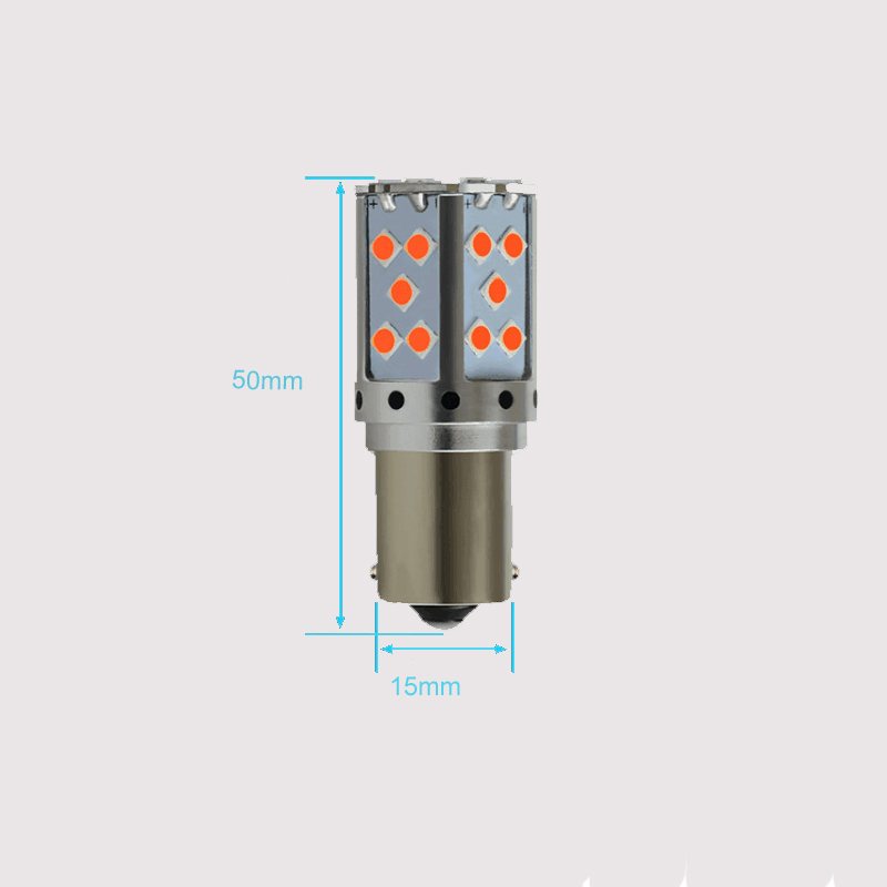 super canbus felfri högeffekt 1156 ba15s bau15s p21w ledljus led blinkersljus