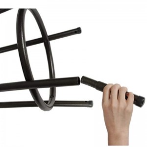 Barstol Justerbar höjd Svivbar PU läder vadderad barstol svart uppsättning av 2