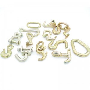 Smidd fingerkrok gulpläterad