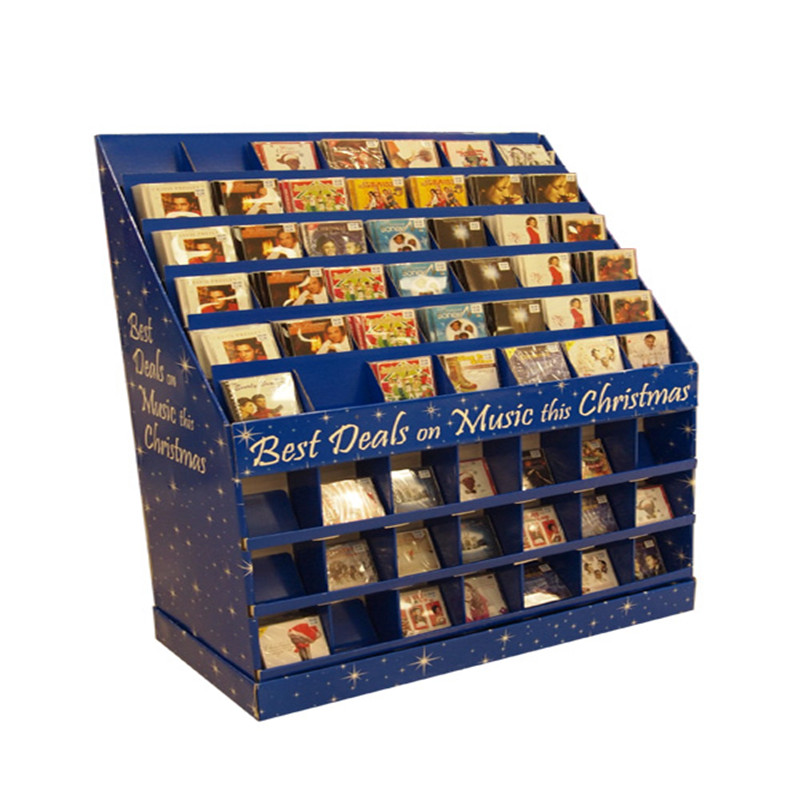 Butik Reklam Merchandising Dvd Sale Sidekick Kartong Film Display Stand