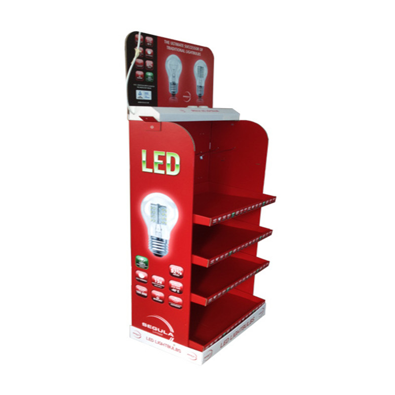 Butik Reklam Merchandising Dvd Sale Sidekick Kartong Film Display Stand