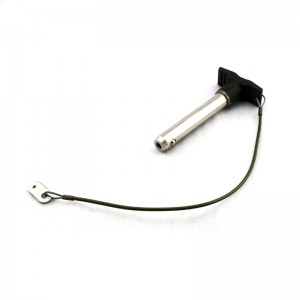 Låsstift med remsstål i rostfritt stål