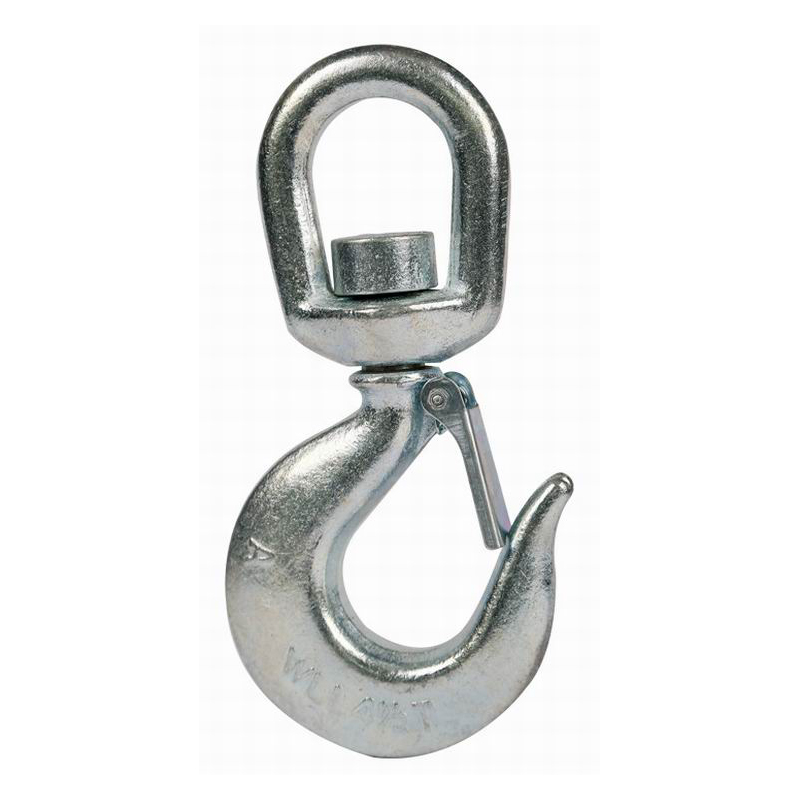 322A Alloy Steel Swivel Hook med spärr