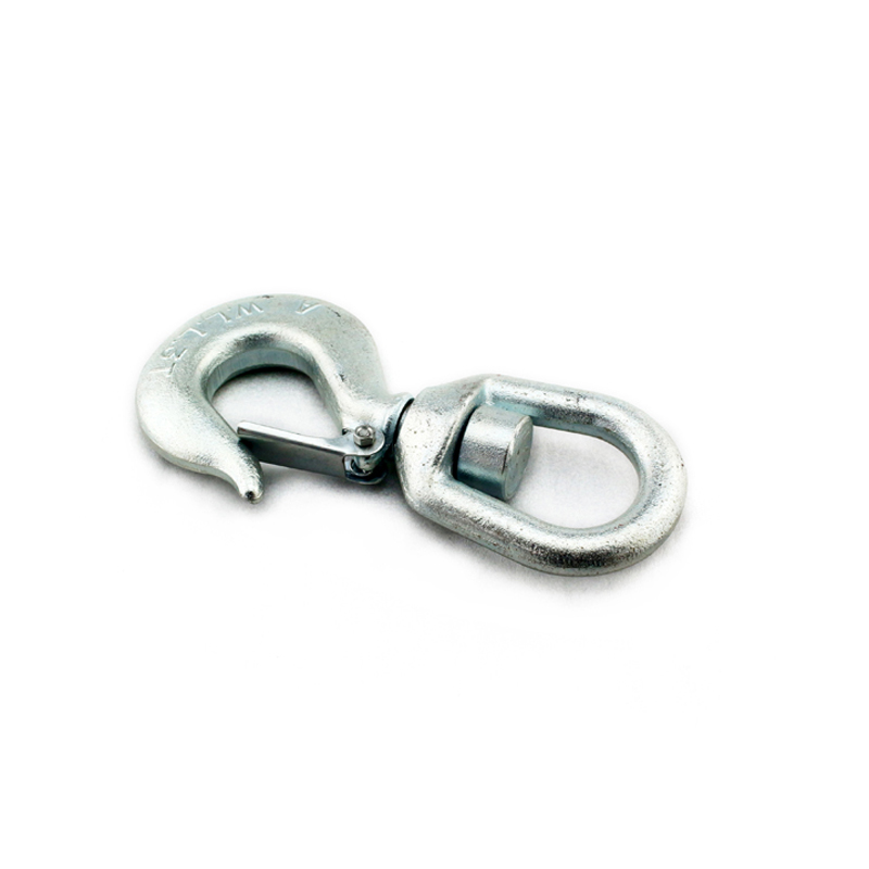 322A Alloy Steel Swivel Hook med spärr