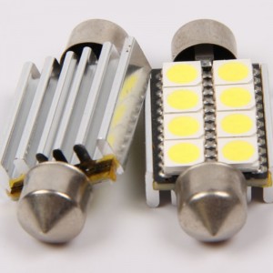 5050 8smd canbus felfri 42mm auto bil 12V led festoon ljus led inre ljus led läslampa