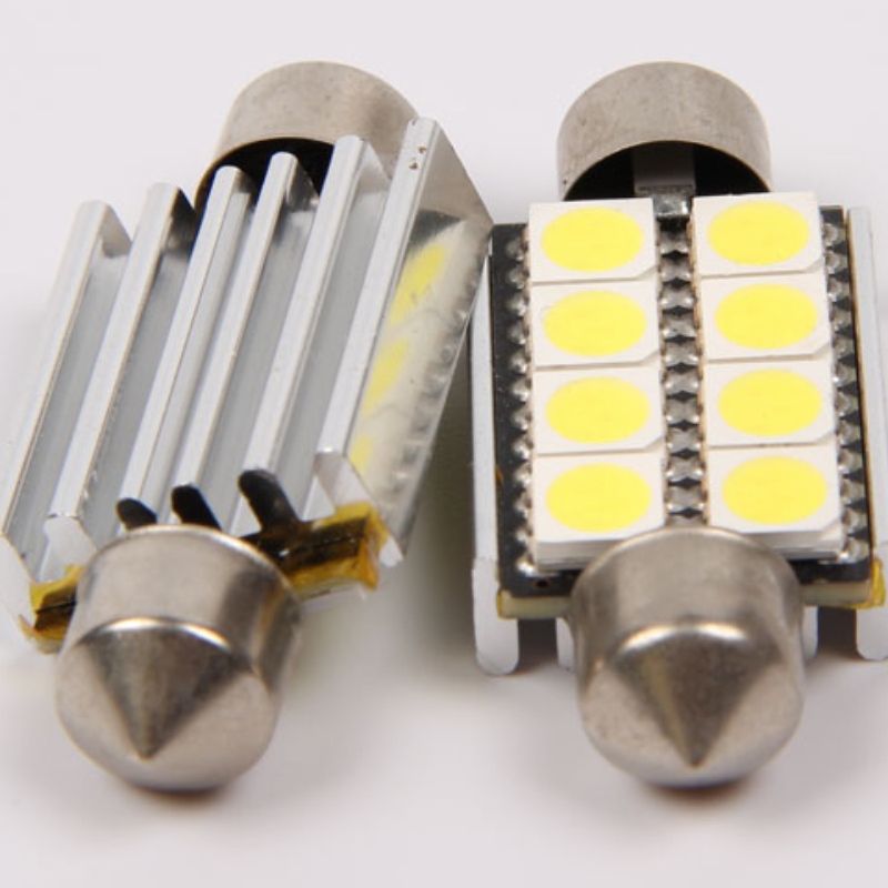 5050 8smd canbus felfri 42mm auto bil 12V led festoon ljus led inre ljus led läslampa