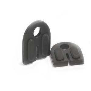 Rostfritt stål glasklämma i mellersta D-typ